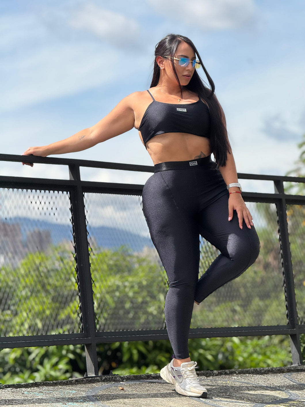 Leggings Sendero Negro